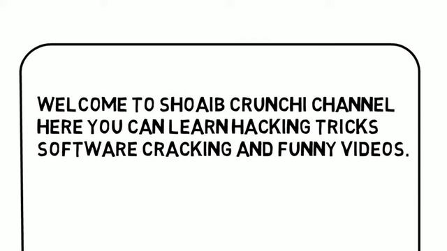 Welcome To Shoaib Crunchi Channel. смотреть онлайн