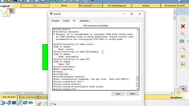 Konfigurasi jaringan vlan static смотреть онлайн