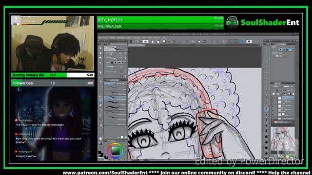 ❇️Afro Android Girl Speed Drawing смотреть онлайн