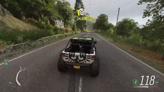Forza Horizon 4 - Cliff Jump - 2016 Jeep Trailcat