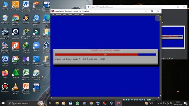Tutorial Install Linux Debian di Virtual Box смотреть онлайн