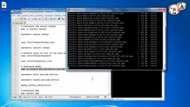 instalare apache pe centos смотреть онлайн