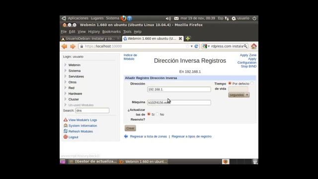 Configuracion DNS Ubuntu смотреть онлайн