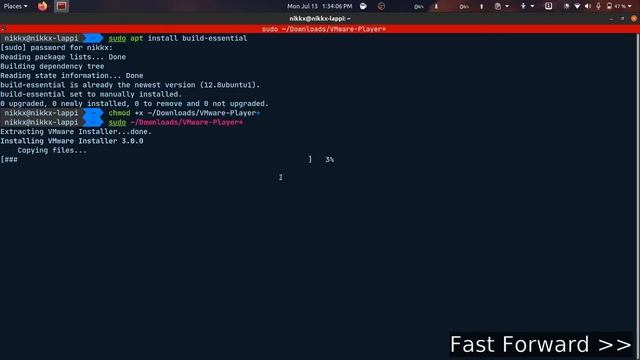 How to download and install VMware Workstation Player in Ubuntu Linux смотреть онлайн