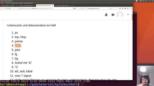 Übung: Prozesse in der Shell смотреть онлайн