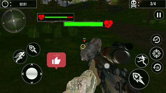 Dino Games 3D-Hunting Expedition // Gameplay Android Wild Animal Hunter смотреть онлайн