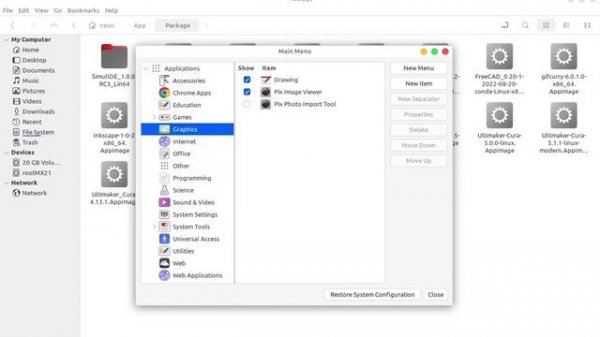 How to Add an Application Icon in the Linux Menu to Run .appimage