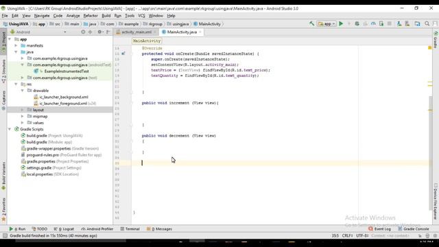 Android Basic User Input (make coffee order App) смотреть онлайн