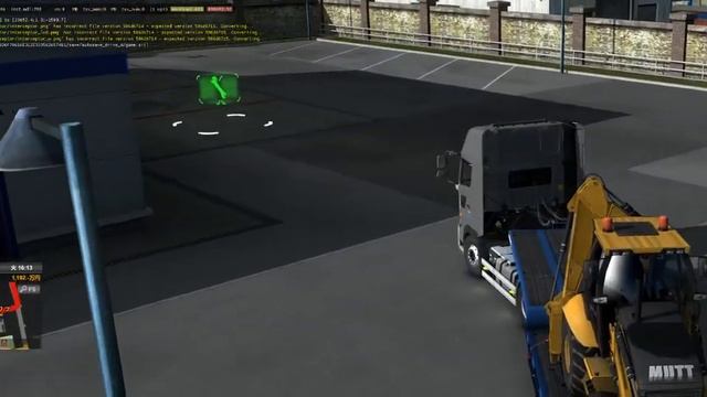 ETS2 v1.35Beta on Linux ubuntu 19.04 amdgpu(not pro)driver смотреть онлайн