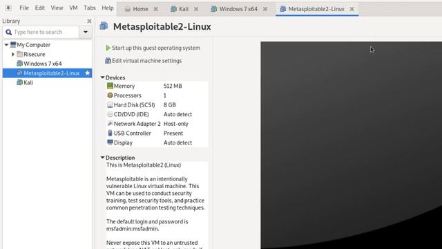 Ethical Hacking Starter Kit: Kali Linux, Windows OS, Metasploitable in Virtual Environment смотреть онлайн