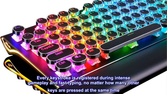 Great product - RK ROYAL KLUDGE Typewriter Style Mechanical Gaming Keyboard смотреть онлайн
