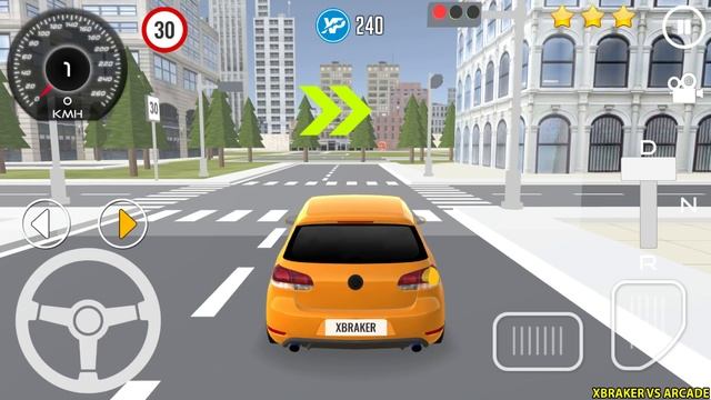 Car Driving School 3D - New Paint Unlocked - Driver's License Examination Android Gameplay смотреть онлайн