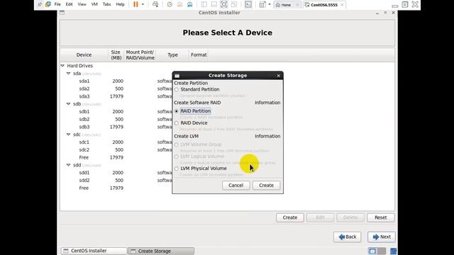 Cách cài CentOS 6.5 RAID 10 trên VMware смотреть онлайн