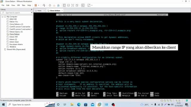 Konfigurasi DHCP Server Pada Debian 10 смотреть онлайн