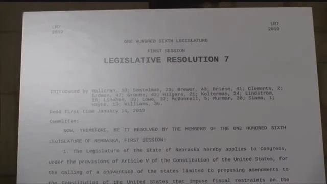 Convention of the States group gathered in Lincoln to gain support for their legislative resolution смотреть онлайн