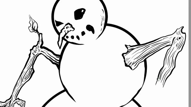 HOW TO DRAW... A... SNOW ZOMBIE!!! смотреть онлайн