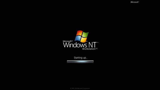 Microsoft Windows NT 6.1 Extended Theme Screen смотреть онлайн