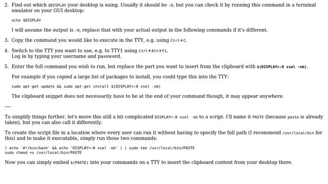Ubuntu: How to paste commands into a TTY? (3 Solutions!!) смотреть онлайн