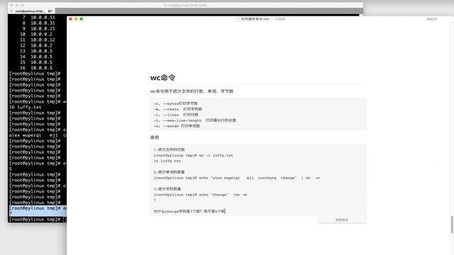 《linux基础命令》19 uniq、wc、tr命令讲解 смотреть онлайн
