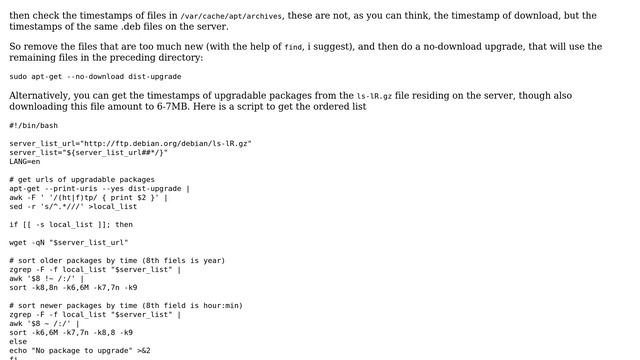 Unix & Linux: How to sort updates based on release date on debian testing? (2 Solutions!!) смотреть онлайн