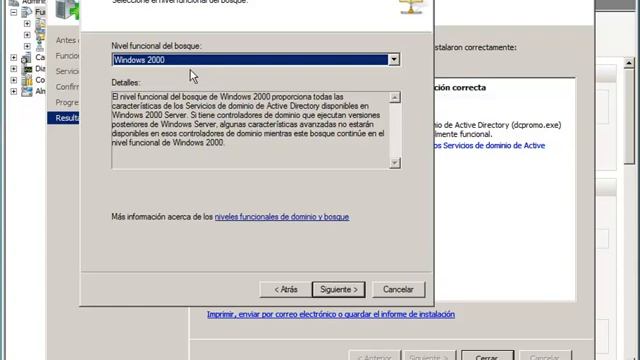 ISO06-02-Instalación de Active Directory en Windows Server 2008 смотреть онлайн