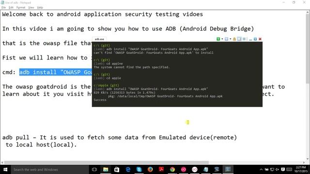 Android Debug Bridge смотреть онлайн