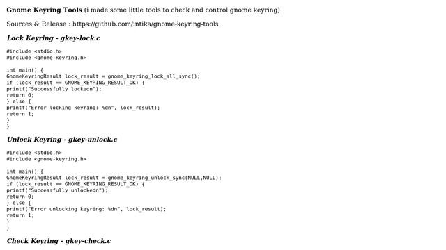 Unix & Linux: Check if Gnome keyring is unlocked? смотреть онлайн