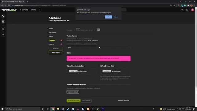 HOW TO UPLOAD YOUR FNF MODS TO GAMEJOLT AND GAMEBANANA! смотреть онлайн
