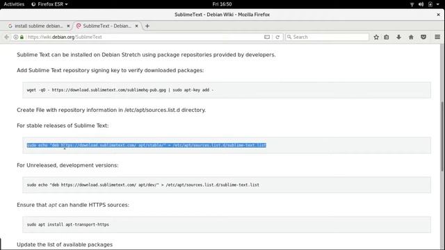 Tips dan Triks - Install Teks Editor Sublime di Linux Debian смотреть онлайн