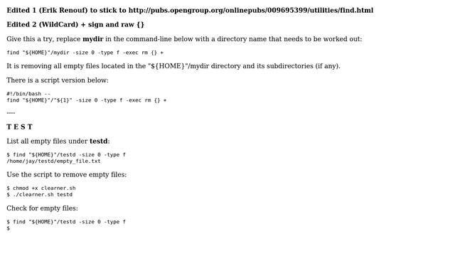 Unix & Linux: Remove files with 0 length inside bash (2 Solutions!!) смотреть онлайн