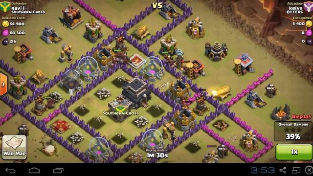 Clash of Clans - Hogs war raid and cc lure смотреть онлайн