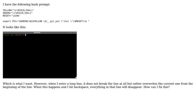 Unix & Linux: How to fix my bash prompt with long lines? (2 Solutions!!) смотреть онлайн