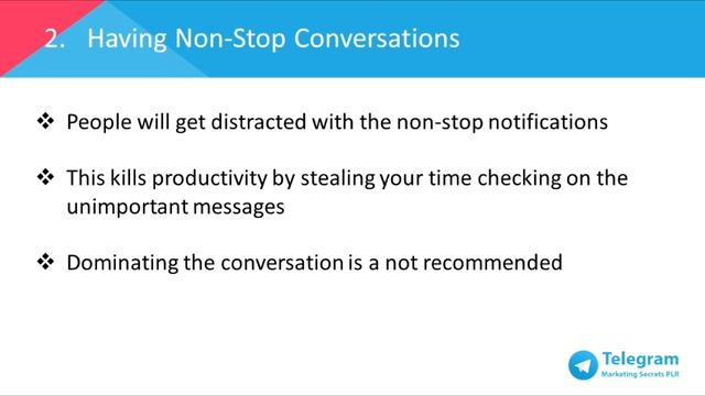 TELEGRAM MARKETING SECRETS with best income sources смотреть онлайн