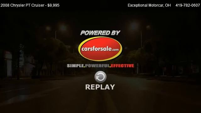 2008 Chrysler PT Cruiser Limited Edition - for sale in Defiance, OH 43512 смотреть онлайн