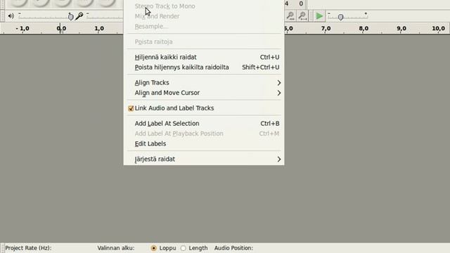 audacity - Ubuntu смотреть онлайн
