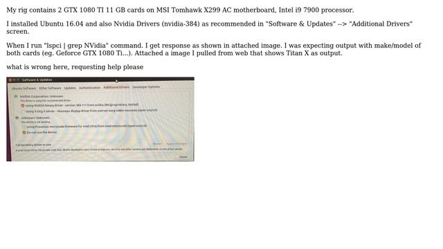 Ubuntu: lspci does not show graphic cards смотреть онлайн