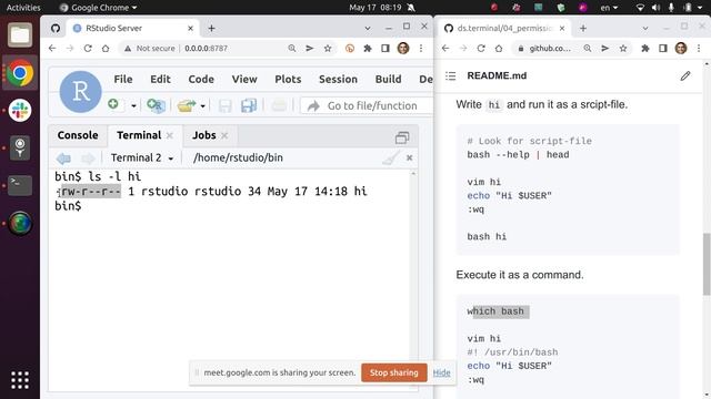 terminal: Create a custom command as a user in a multi-user system смотреть онлайн