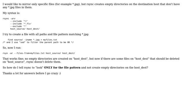 How to have rsync only work on file and not directory? (2 Solutions!!) смотреть онлайн