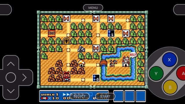 Super Mario All-Stars SMB3 Delta Emulator Gameplay (SNES, 1993) смотреть онлайн