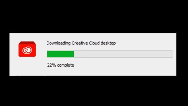Updating the Adobe Creative Cloud Desktop... смотреть онлайн