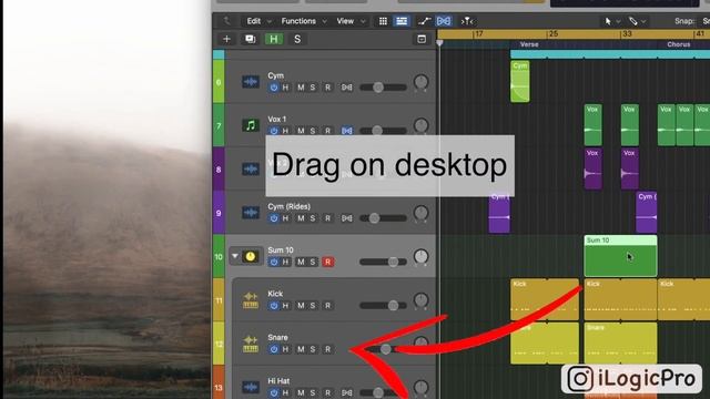 Quickest way to bounce in Logic Pro смотреть онлайн