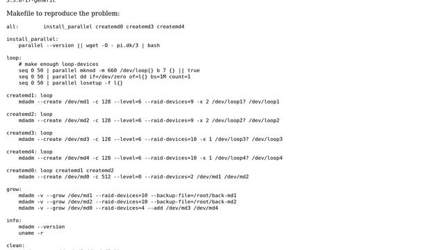 DevOps & SysAdmins: Linux mdadm --grow RAID6: Something wrong - reshape aborted смотреть онлайн