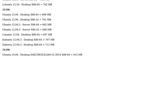 Ubuntu: What is the file size of the ubuntu iso image? (4 Solutions!!) смотреть онлайн