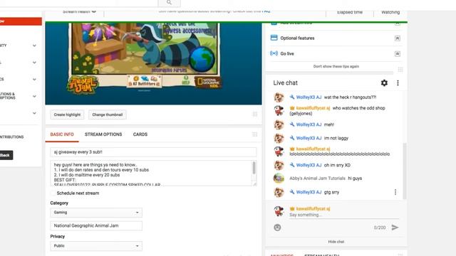 aj giveaway every 3 sub!! смотреть онлайн