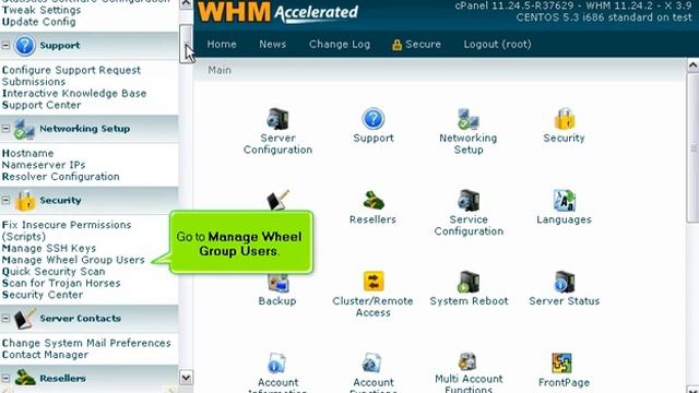 How to manage Wheel Group Users in WHM | FastDot Cloud Hosting смотреть онлайн