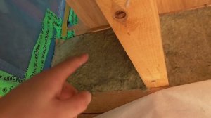 Монтаж ветро-влагозащиты на потолок межэтажного перекрытия. Очень важный узел! Видео 19.04.2021.