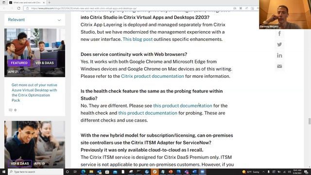 The Citrix Session:Episode 107:What’s new and next with Citrix Virtual Apps and Desktops: Q&A Part смотреть онлайн