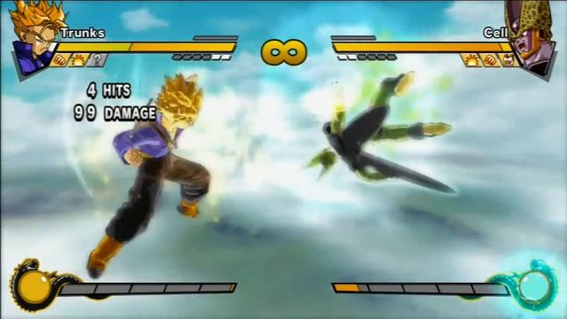 Dragon Ball Z Burst Limit - Trunks vs Cell смотреть онлайн