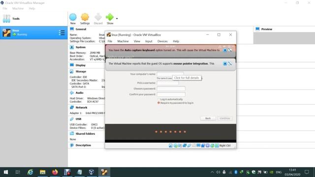 How to install Ubuntu 18.04 on Virtualbox dengan mudah смотреть онлайн