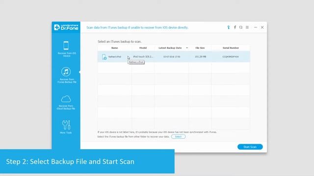 Recovery Phone - Recovery Data from iTunes Backup File смотреть онлайн
